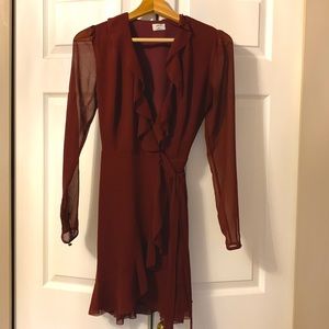 Chiffon Wildfred Longsleeve dress